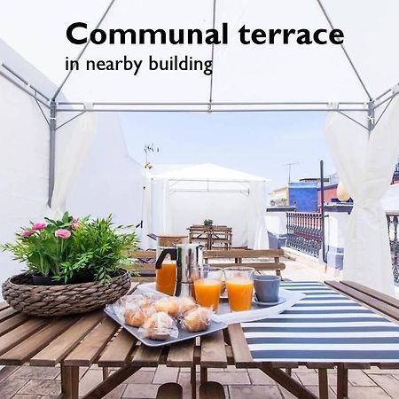 Hostly Rivero 2B Center-Fibre-Communal Terrace-Parking Optional-Cless Sevilla Exteriör bild
